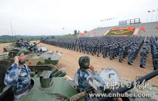 详见"空降排"国际军事比赛7月29日在湖北广水开幕 驻鄂空降兵