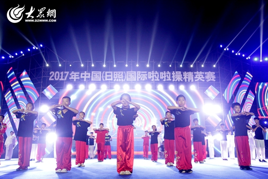 2017年中國國際啦啦操精英賽進入綵排階段