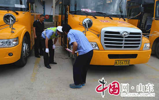 肥城交警：未雨綢繆提前做好校車交通安全管理工作