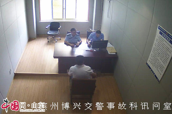 博兴交警刑拘一名危险驾驶违法行为人