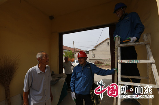 濱州沾化區供電公司:將電力優質服務送到村民的家門口（組圖）
