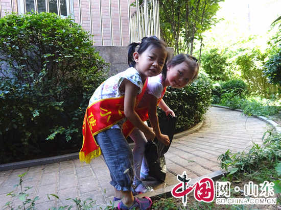济南市槐荫区实验幼儿园开展“清洁地球从我做起”环保教育活动