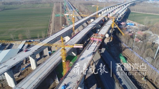 济青高铁线下工程全线贯通 2018年底全线通车 