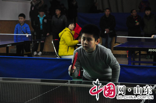 “迈克尔体育杯”第十届淄博市少儿乒乓球比赛 在淄博市青少年宫开赛
