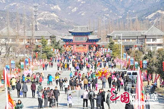 沂蒙山龟蒙景区即将举办第六届蒙山春节祈福庙会