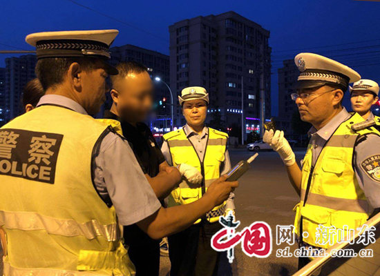 淄博公安交警开展“3+N”周末集中统一行动