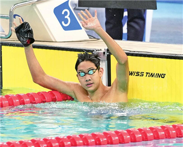 斬獲兩金，16歲山東大男孩閃耀2023年全國游泳錦標賽