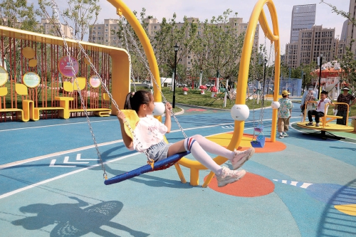 濟南市首個兒童友好專類公園彰顯城市溫度